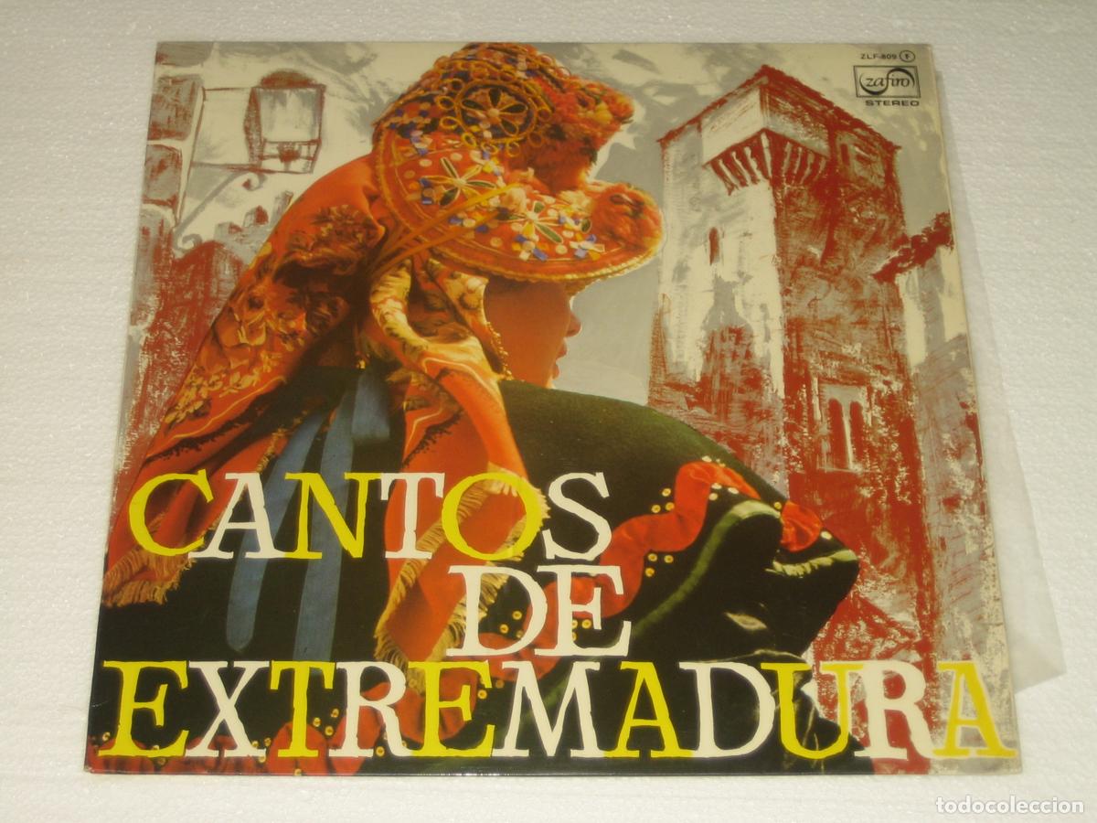 Discos de vinilo: DISCOFERTA - CANTOS DE EXTREMADURA - Foto 1