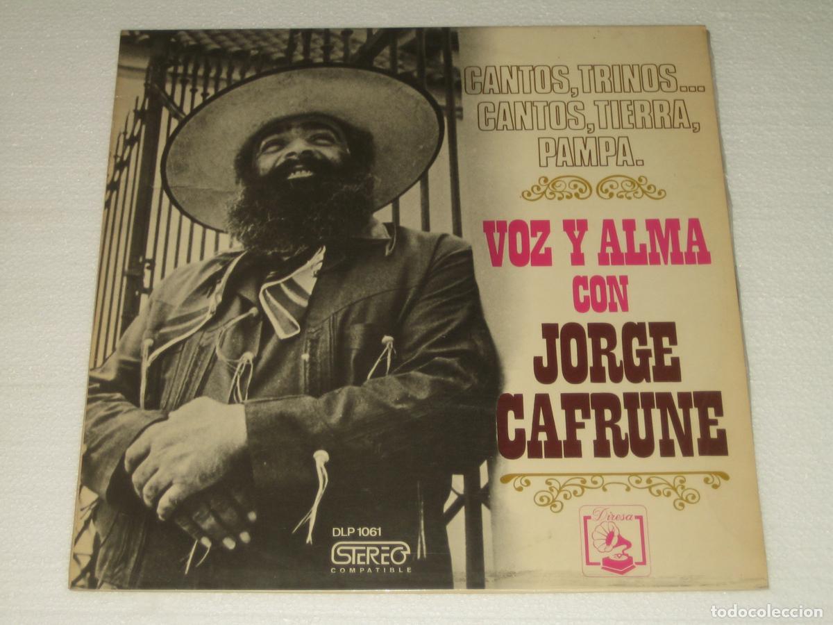 Discos de vinilo: DISCOFERTA - JORGE CAFRUNE - Foto 1