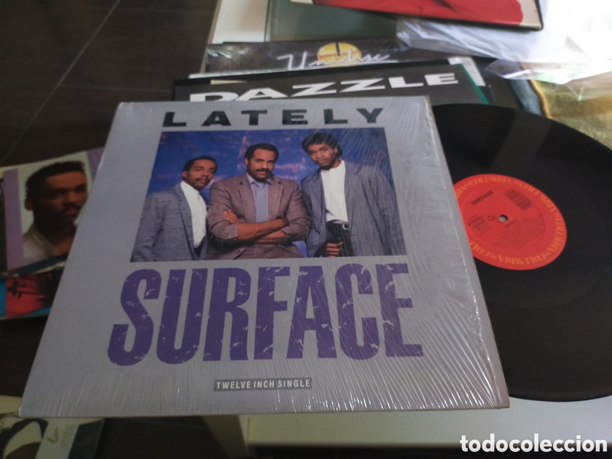 Discos de vinilo: Surface maxi lately u.s.a. 1987 - Foto 1