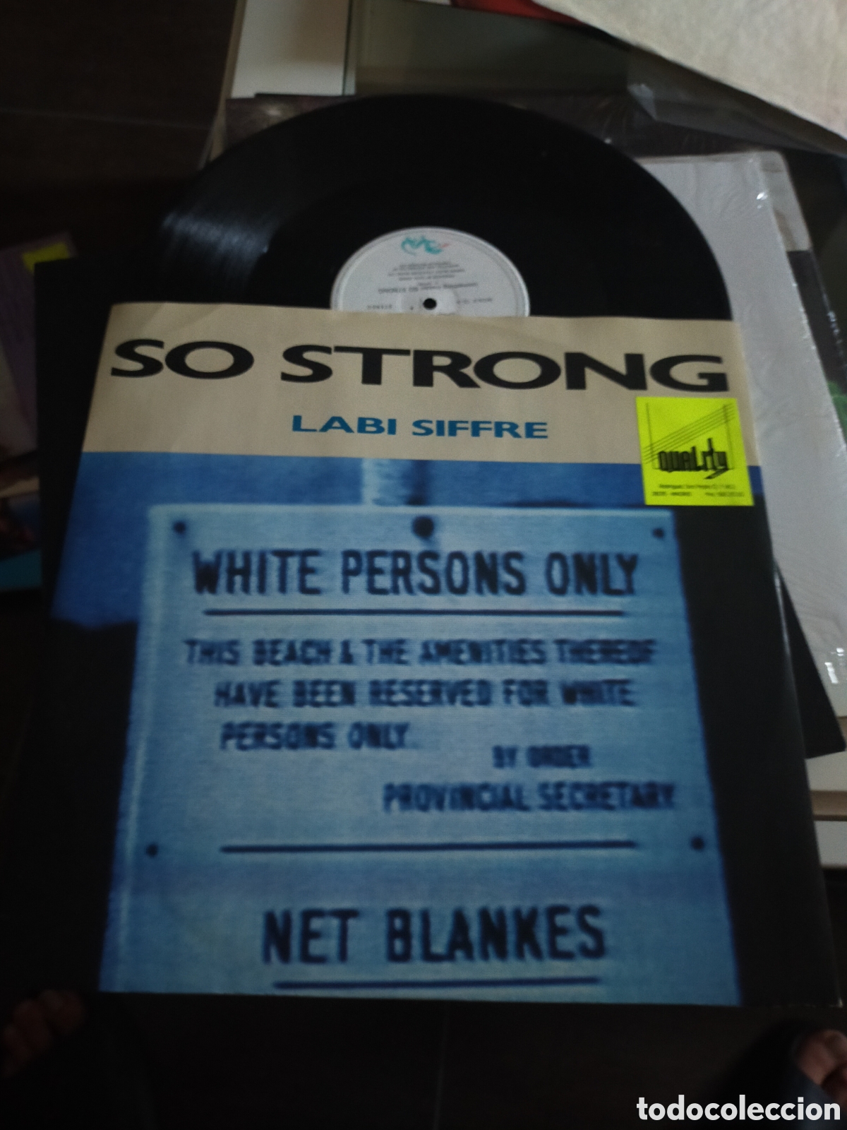Discos de vinilo: Labi siffre maxi so strong 1987 u.k. - Foto 1