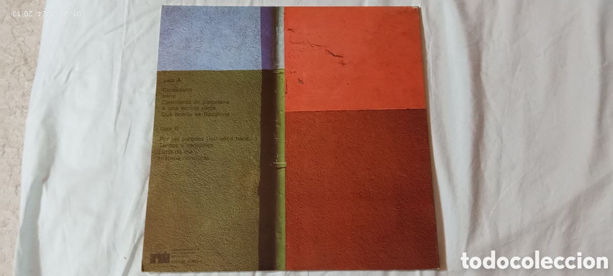 Discos de vinilo: Vinilo Joan Manuel Serrat 1978 - Foto 2