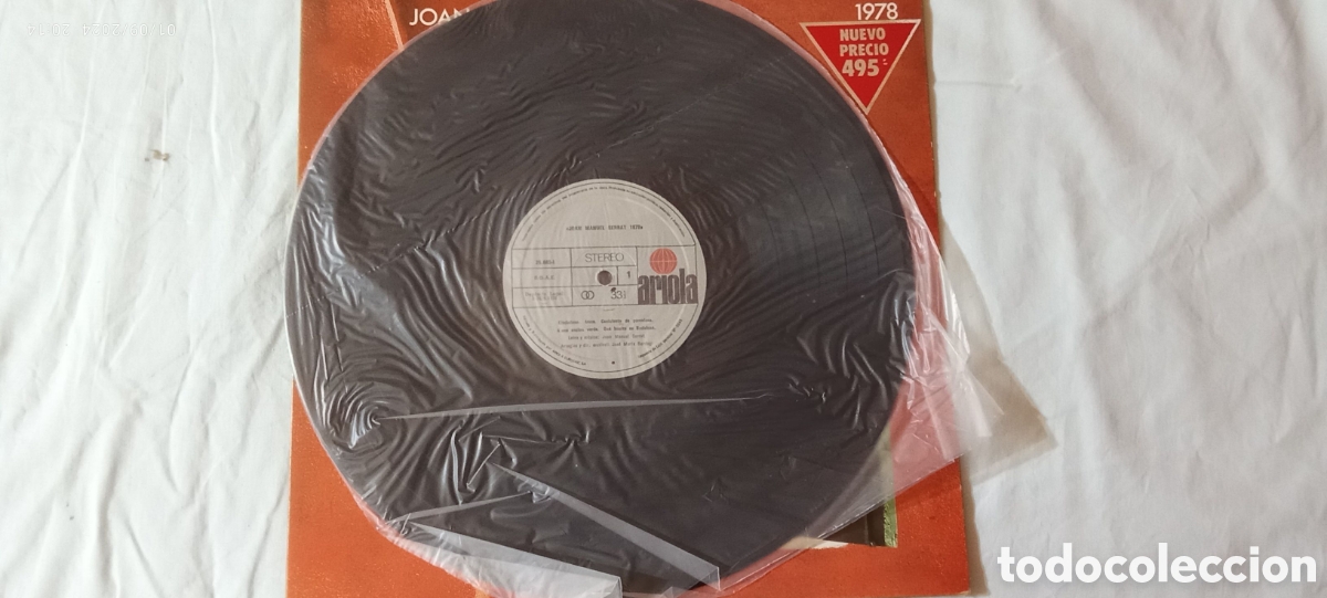 Discos de vinilo: Vinilo Joan Manuel Serrat 1978 - Foto 8