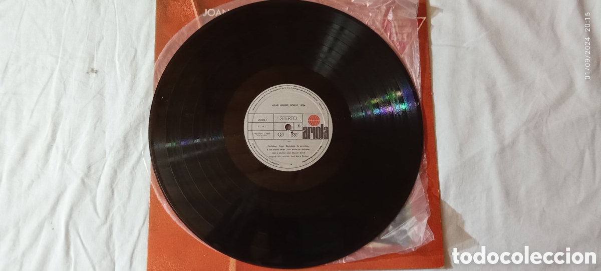 Discos de vinilo: Vinilo Joan Manuel Serrat 1978 - Foto 10