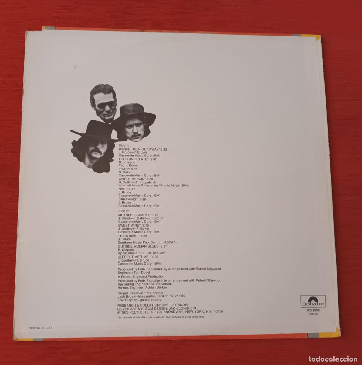 Discos de vinilo: CREAM - OFF THE TOP - LP - Foto 2