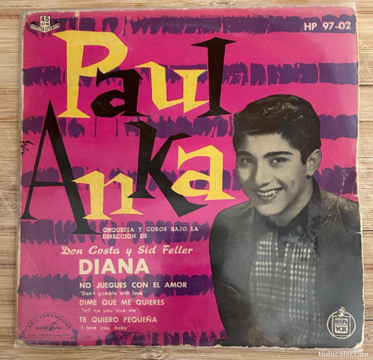 Discos de vinilo: Paul Anka - Don Costa - Foto 1