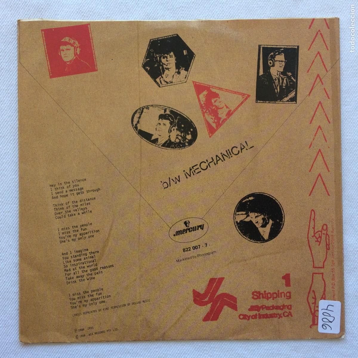 Discos de vinilo: INXS &lrm;&ndash; I Send A Message / Mechanical Holanda 1984 Mercury - Foto 2