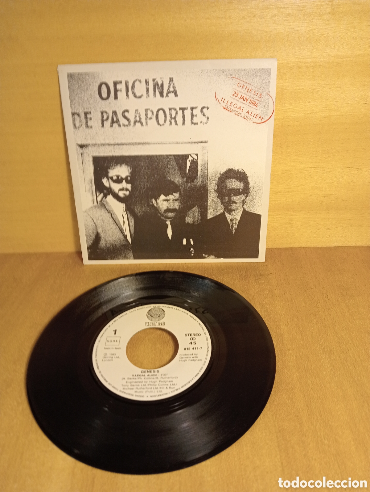 Discos de vinilo: G&eacute;nesis. Ilegal Alien. Etc. - Foto 1