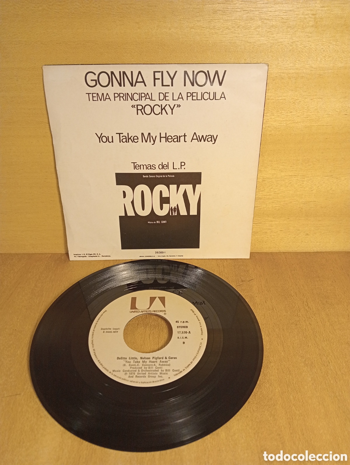 Discos de vinilo: Rocky. Gonna Fly now. Etc. - Foto 2