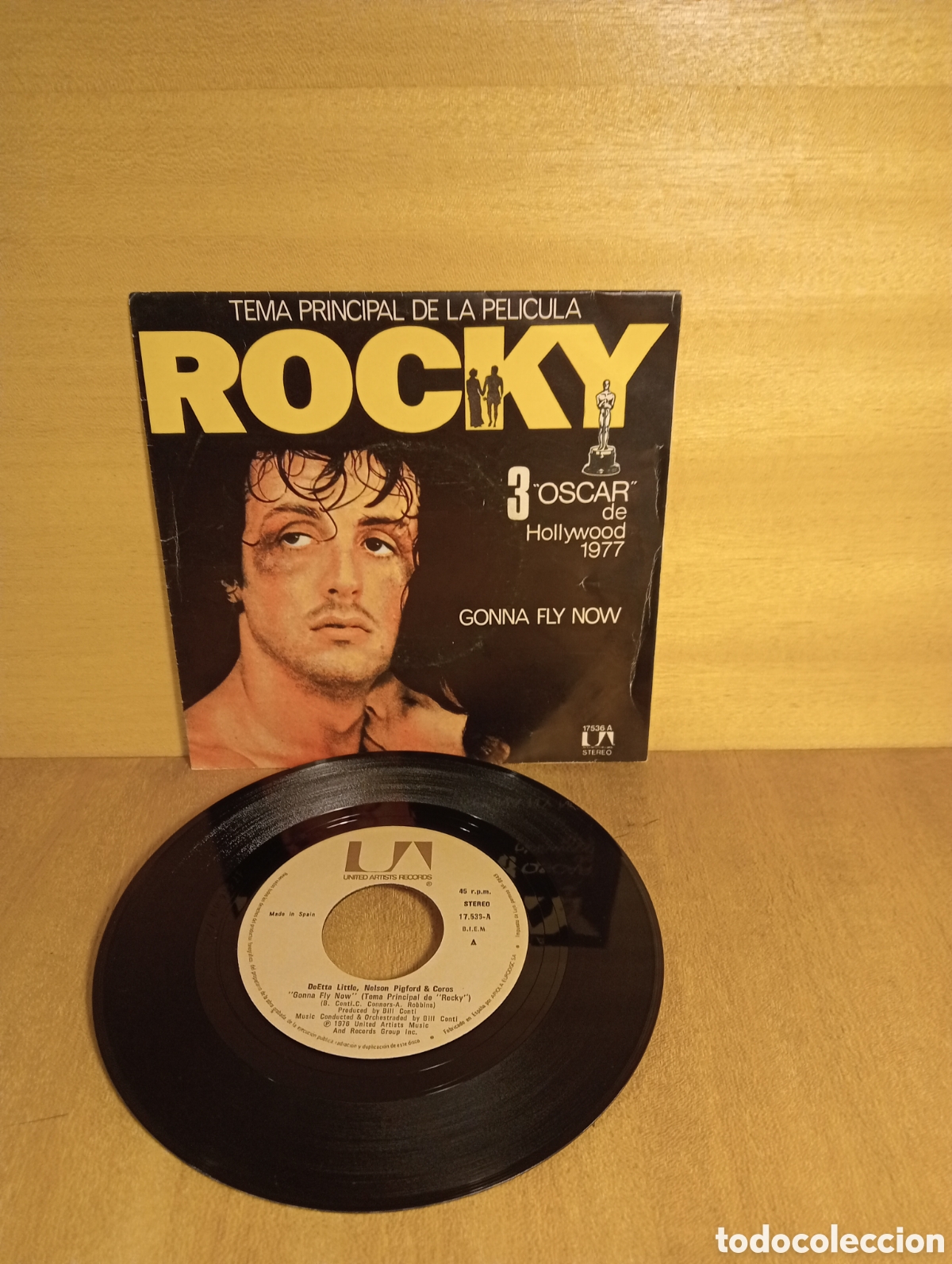 Discos de vinilo: Rocky. Gonna Fly now. Etc. - Foto 1