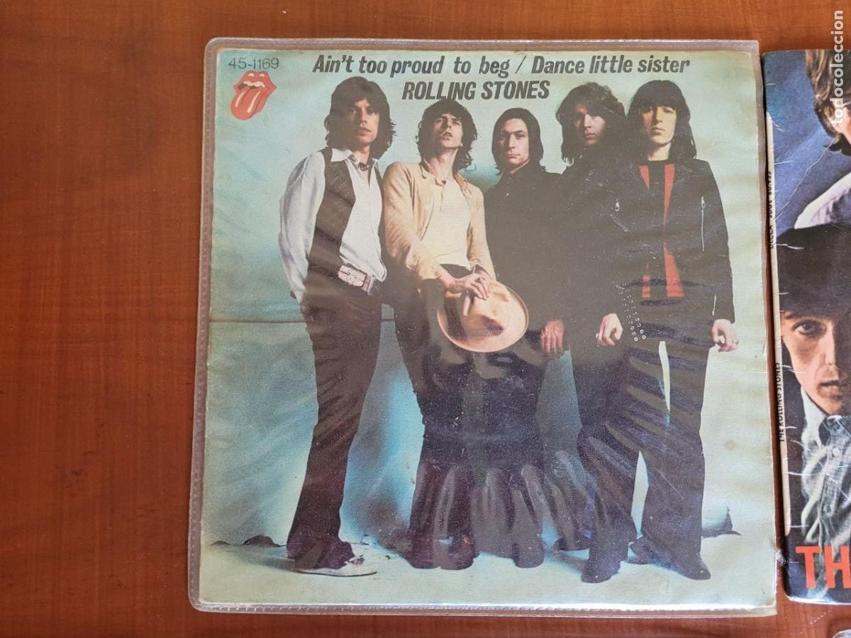 Discos de vinilo: 6 SINGEL DE LOS ROLLLING STONES, - Foto 6