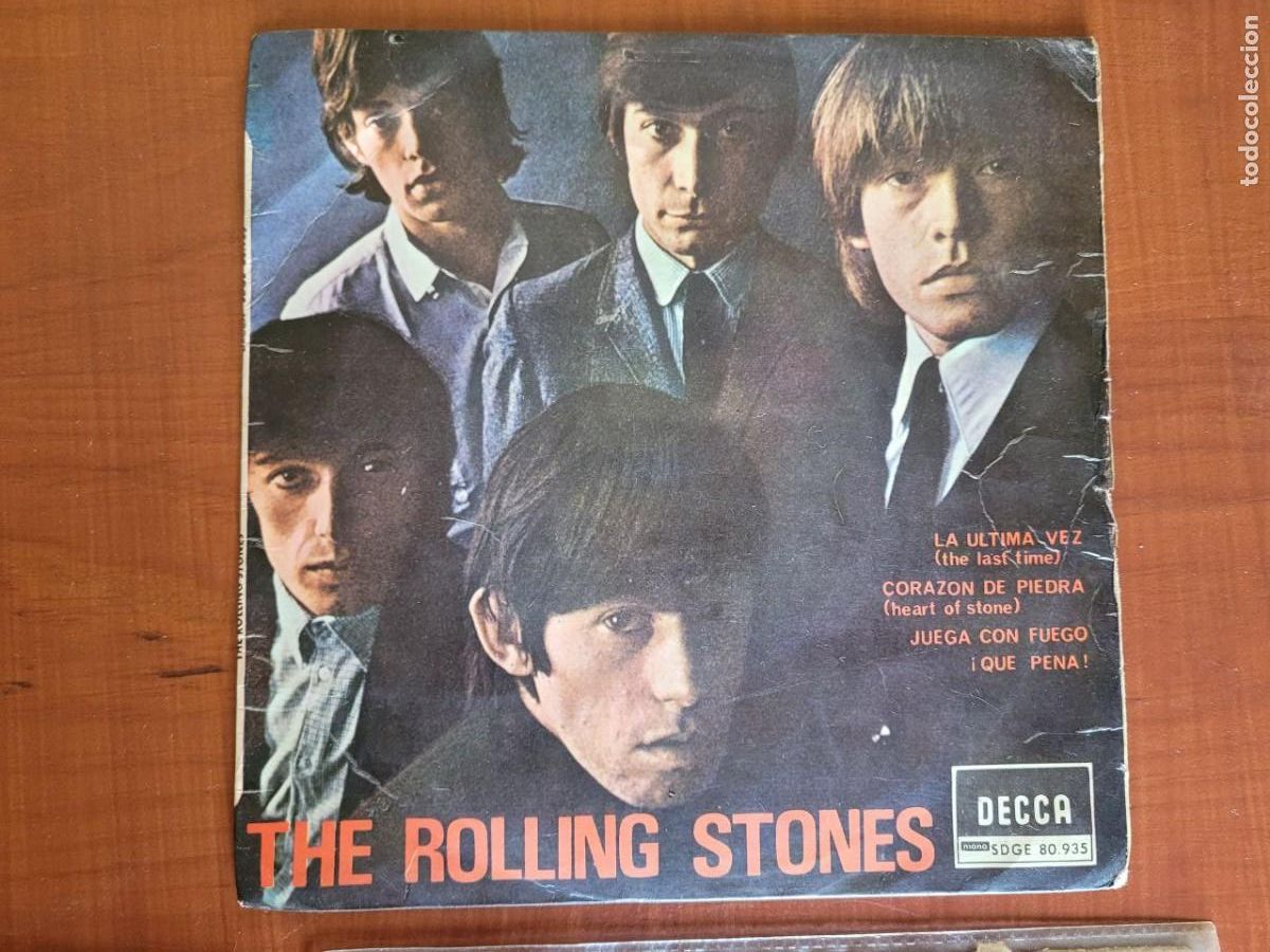 Discos de vinilo: 6 SINGEL DE LOS ROLLLING STONES, - Foto 8