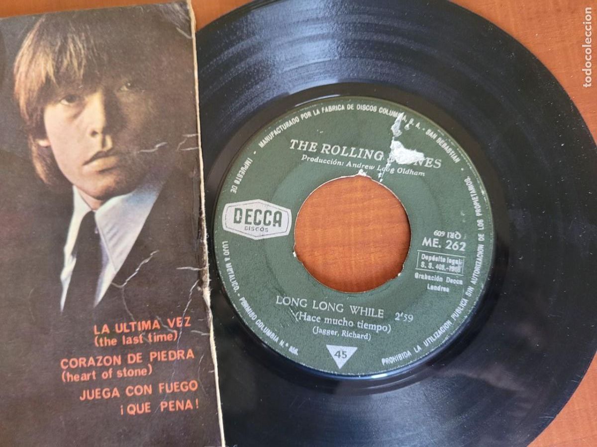 Discos de vinilo: 6 SINGEL DE LOS ROLLLING STONES, - Foto 10
