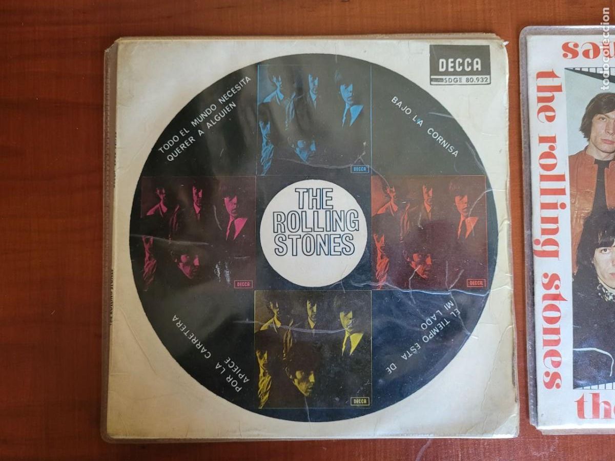 Discos de vinilo: 6 SINGEL DE LOS ROLLLING STONES, - Foto 12