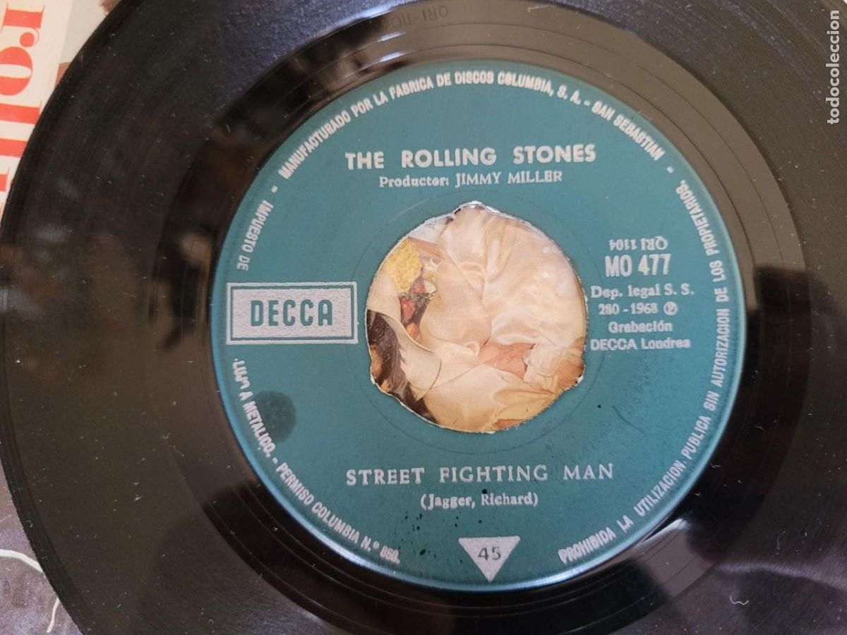 Discos de vinilo: 6 SINGEL DE LOS ROLLLING STONES, - Foto 19