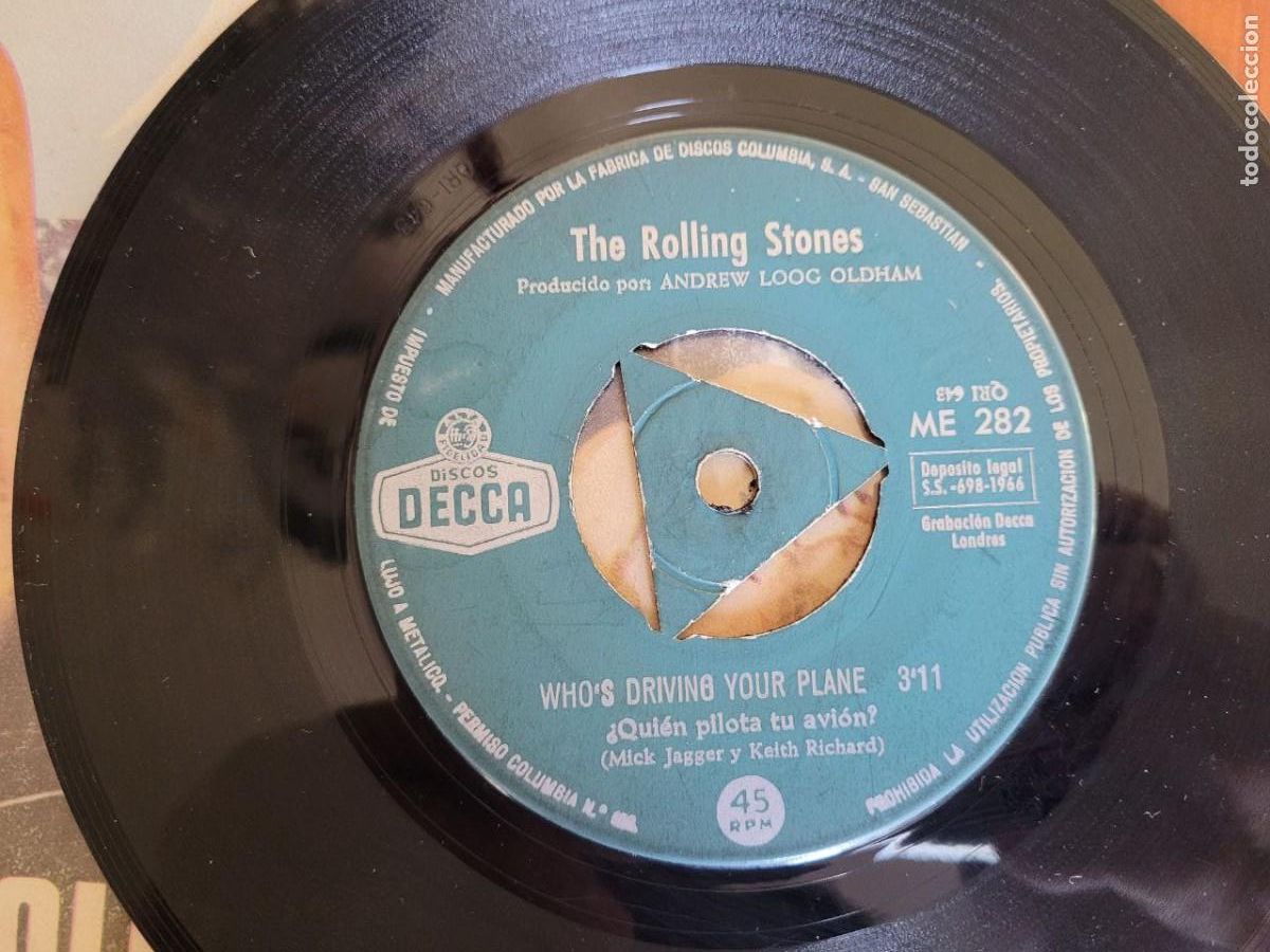 Discos de vinilo: 6 SINGEL DE LOS ROLLLING STONES, - Foto 22