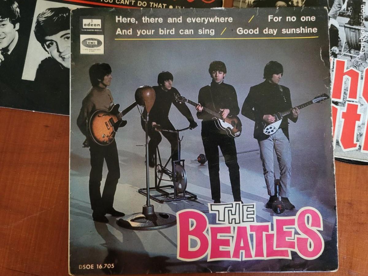 Discos de vinilo: 8 SINGEL DE LOS THE BEATLES - Foto 6