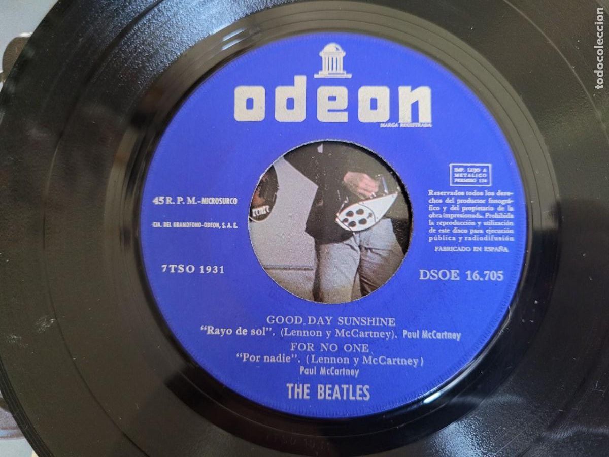 Discos de vinilo: 8 SINGEL DE LOS THE BEATLES - Foto 8
