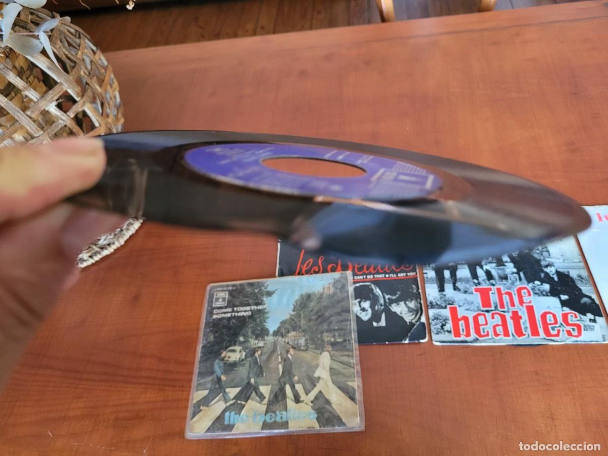 Discos de vinilo: 8 SINGEL DE LOS THE BEATLES - Foto 14