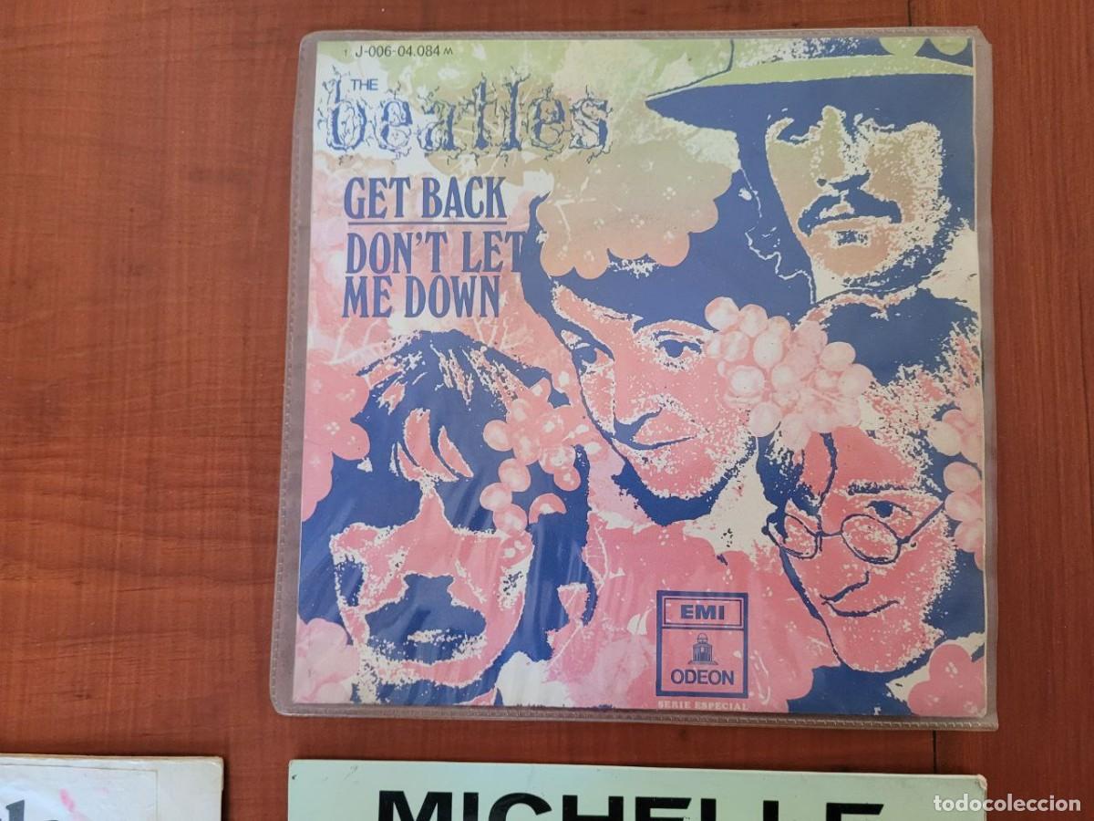 Discos de vinilo: 8 SINGEL DE LOS THE BEATLES - Foto 15
