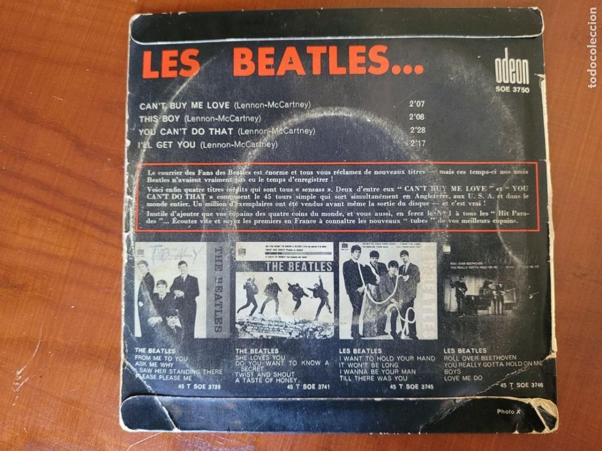 Discos de vinilo: 8 SINGEL DE LOS THE BEATLES - Foto 20