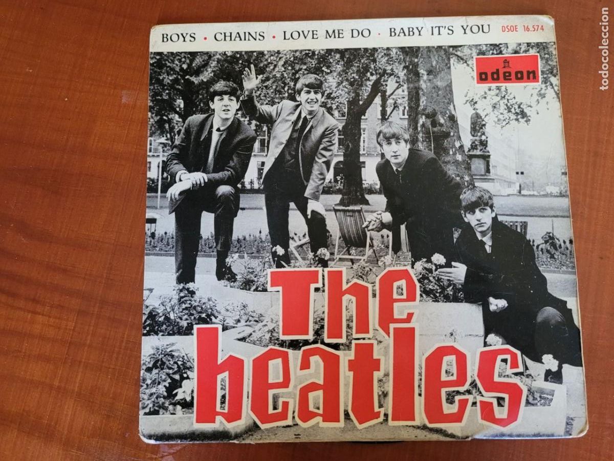 Discos de vinilo: 8 SINGEL DE LOS THE BEATLES - Foto 23