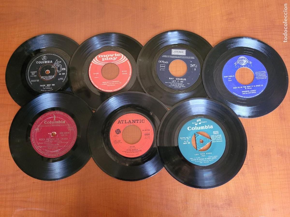 Discos de vinilo: 7 SINGEL SIN PORTADA - Foto 1