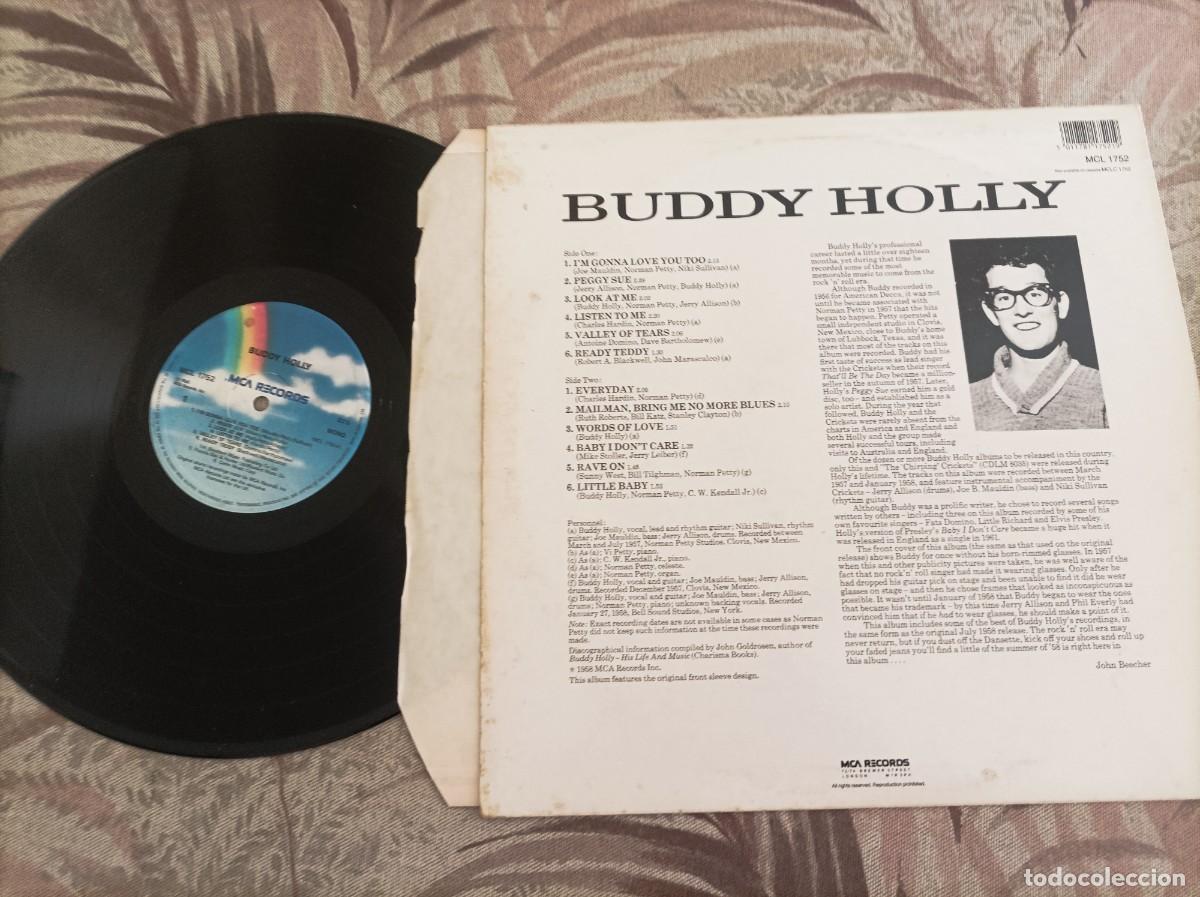 Discos de vinilo: Buddy Holly Lp rock and roll - Foto 2