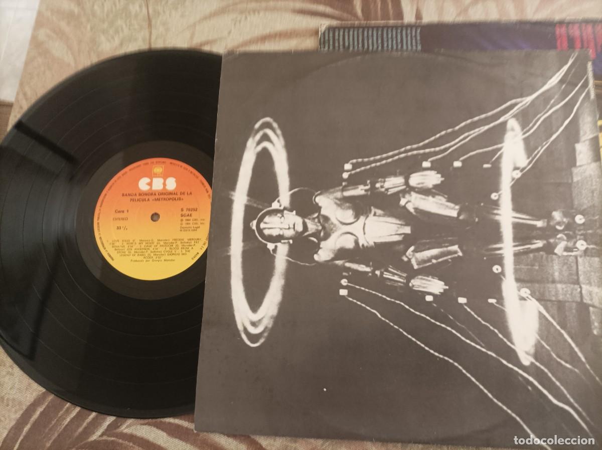 Discos de vinilo: Lp Metropolis Freddy Mercury -leer- - Foto 3