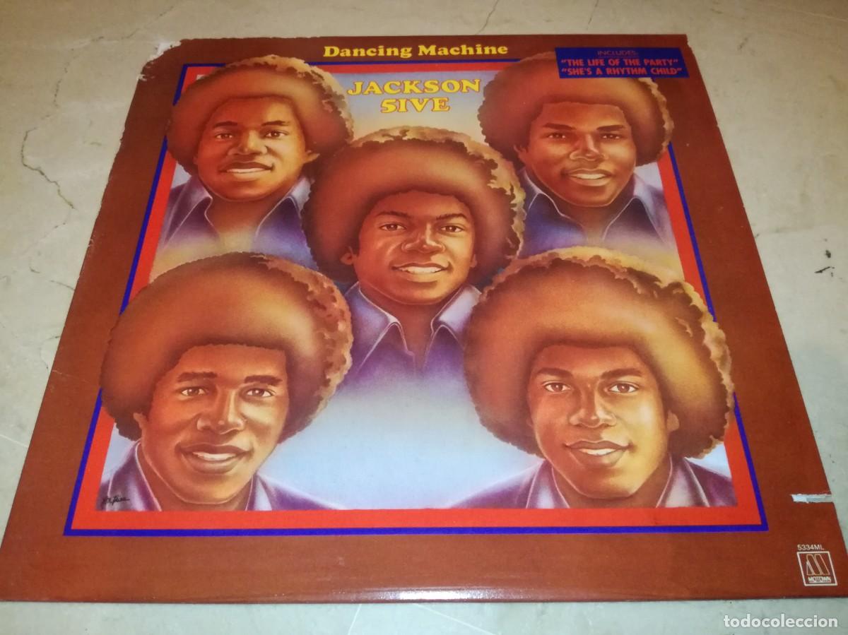 Discos de vinilo: JACKSON FIVE-DANCING MACHINE-VINILO EN EXCELENTE ESTADO - Foto 1