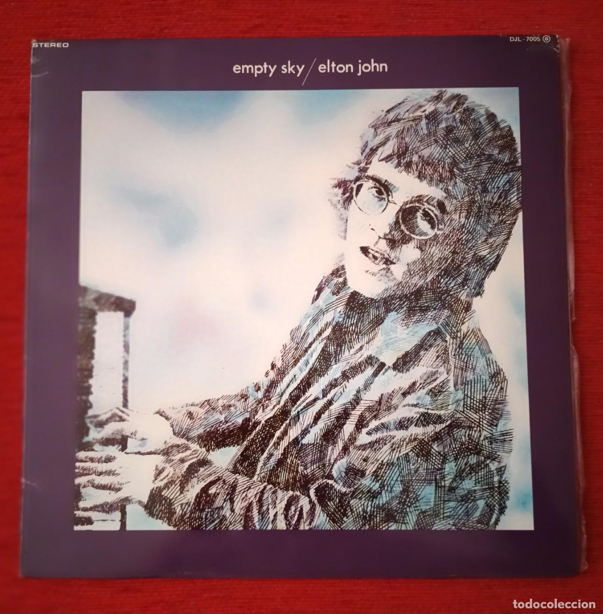Discos de vinilo: ELTON JOHN - EMPTY SKY - LP - Foto 1