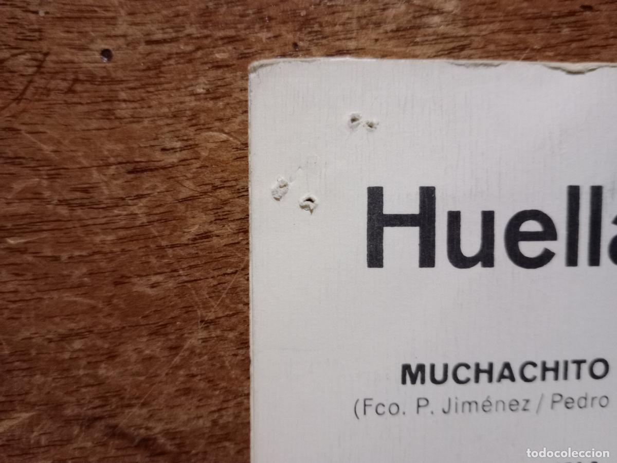 Discos de vinilo: Huellas - muchachito + golondrina - Foto 3