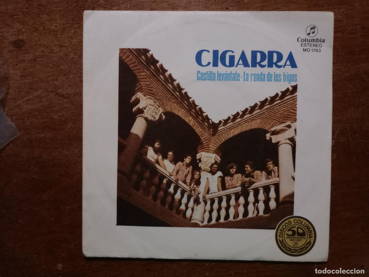 Discos de vinilo: Cigarra - Castilla lev&aacute;ntate + la ronda de los higos - Foto 1