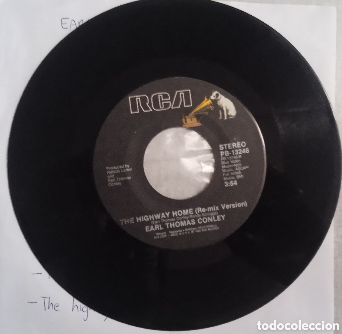 Discos de vinilo: EARL THOMAS CONLEY - Heavenly bodies (1982) disco vinilo - Foto 2
