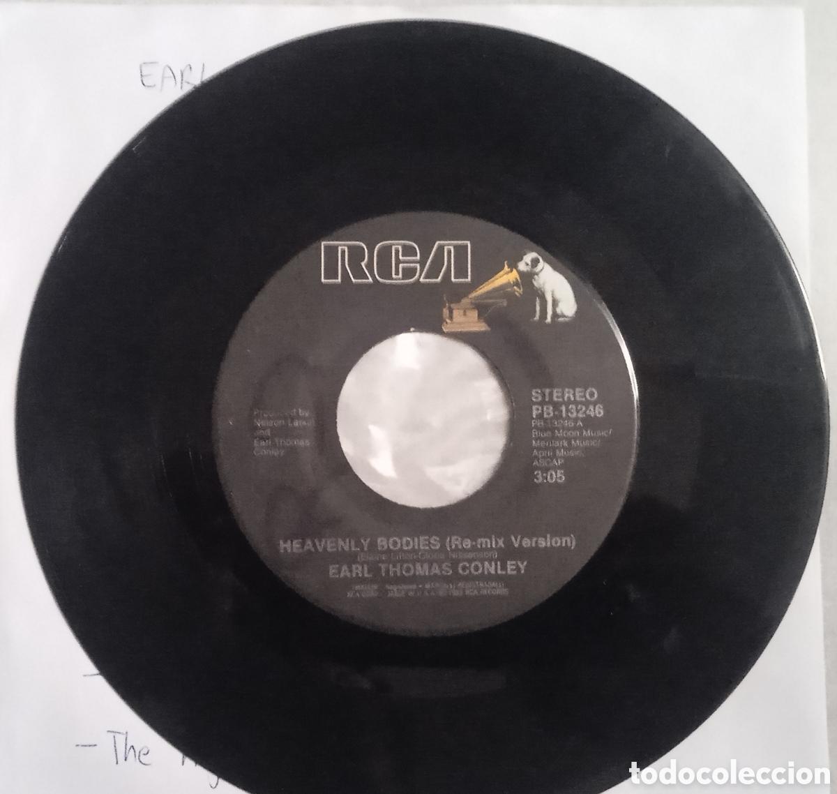 Discos de vinilo: EARL THOMAS CONLEY - Heavenly bodies (1982) disco vinilo - Foto 1