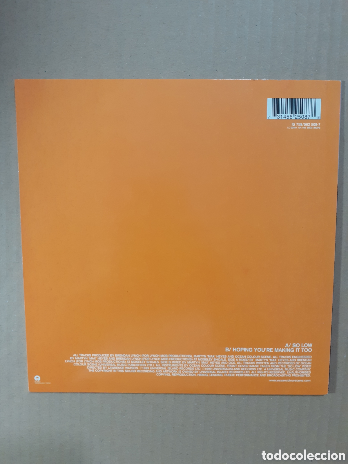 Discos de vinilo: Ocean colours scene. So low. 1999. - Foto 2