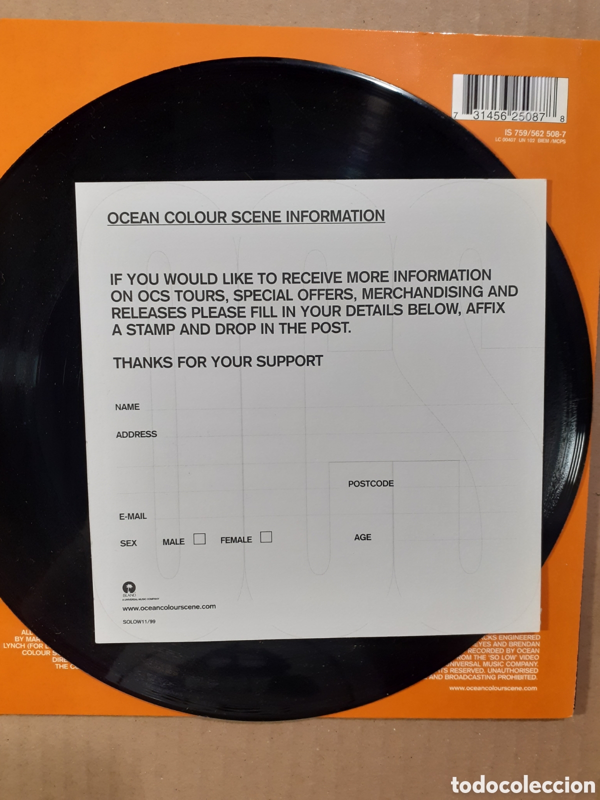 Discos de vinilo: Ocean colours scene. So low. 1999. - Foto 4