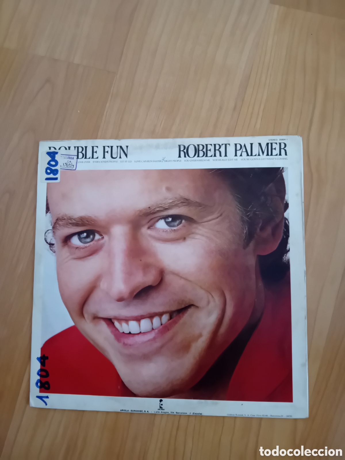 Discos de vinilo: ROBERT PALMER. DOUBLE FUN - Foto 2