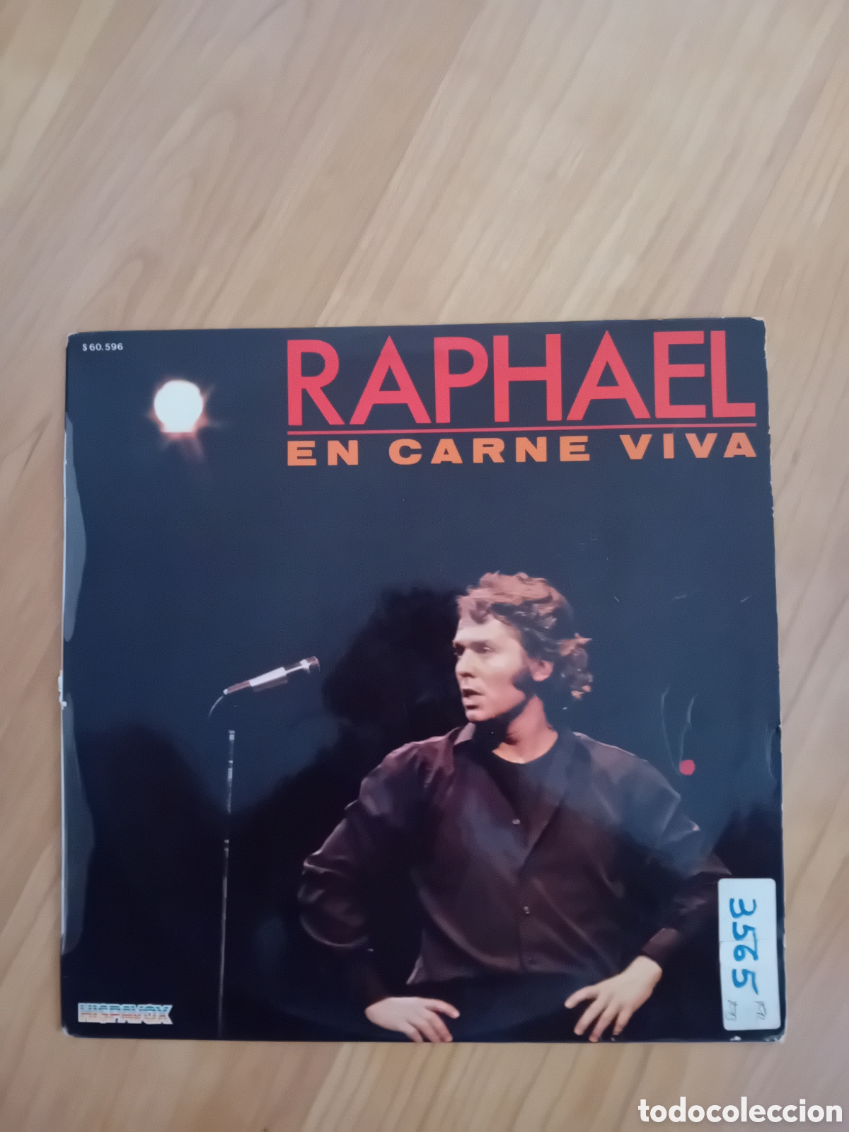 Discos de vinilo: RAPHAEL. EN CARNE VIVA. - Foto 1