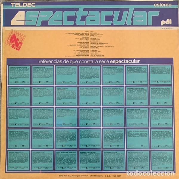 Discos de vinilo: Werner M&uuml;ller Y Su Orquesta* &ndash; Italia Espectacular - Foto 2