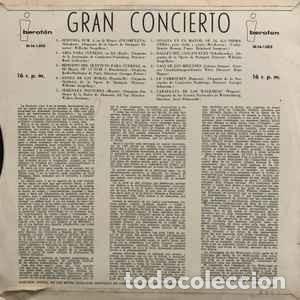 Discos de vinilo: Varios &lrm;&ndash; Gran Concierto - Foto 2