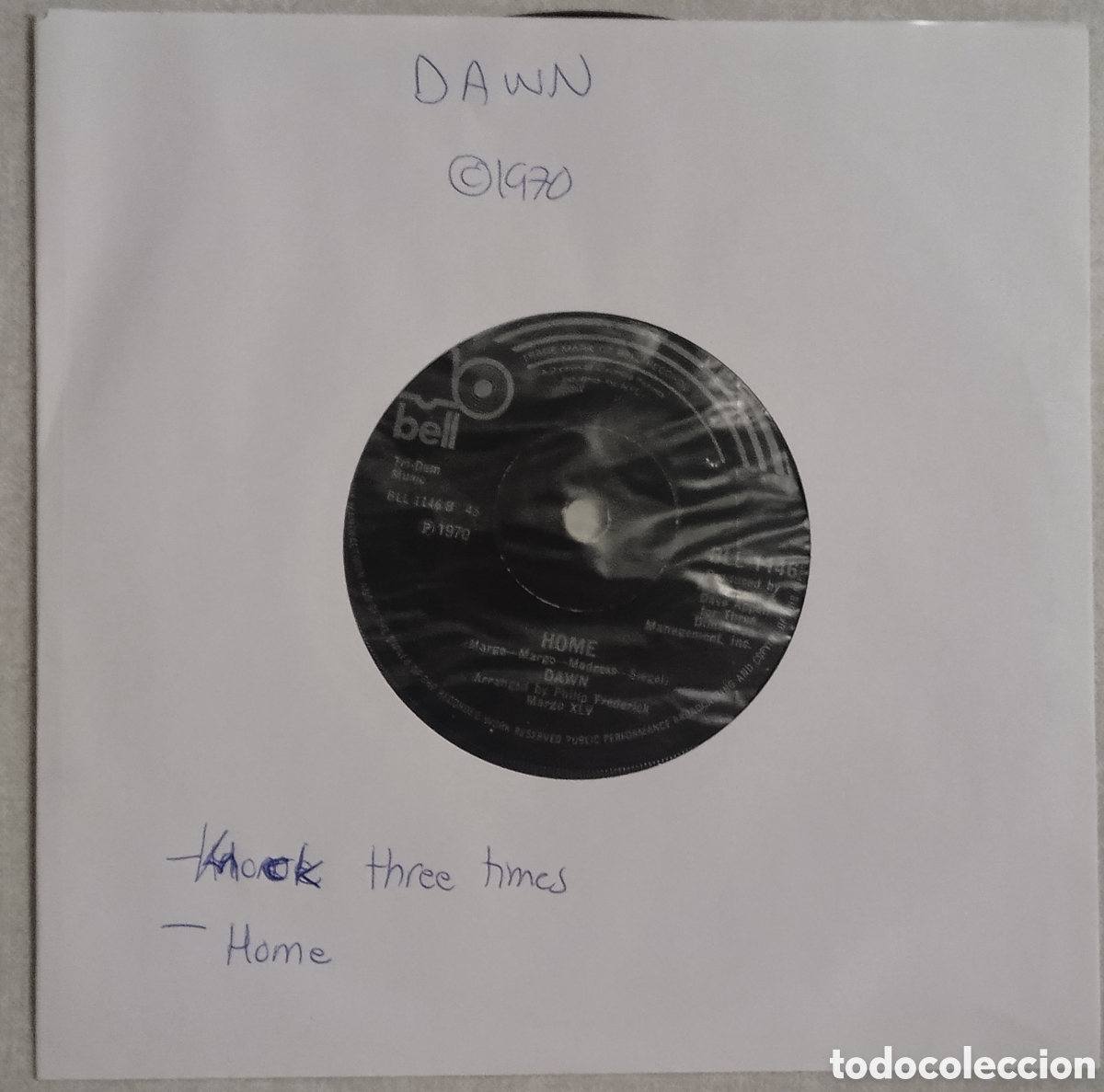 Discos de vinilo: DAWN - Knock three times (1971) disco vinilo - Foto 3