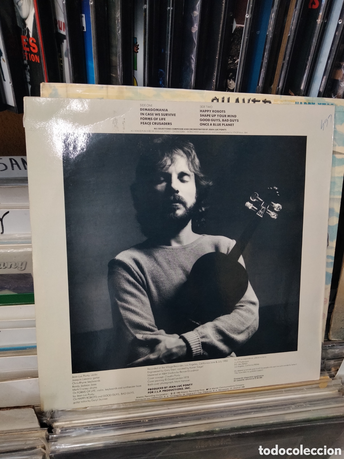 Discos de vinilo: Jean luc ponty civilized evil - Foto 2