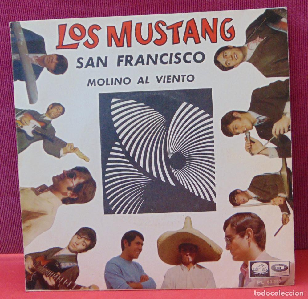 Discos de vinilo: Los Mustang &ndash; San Francisco - SINGLE 1967 - Foto 1