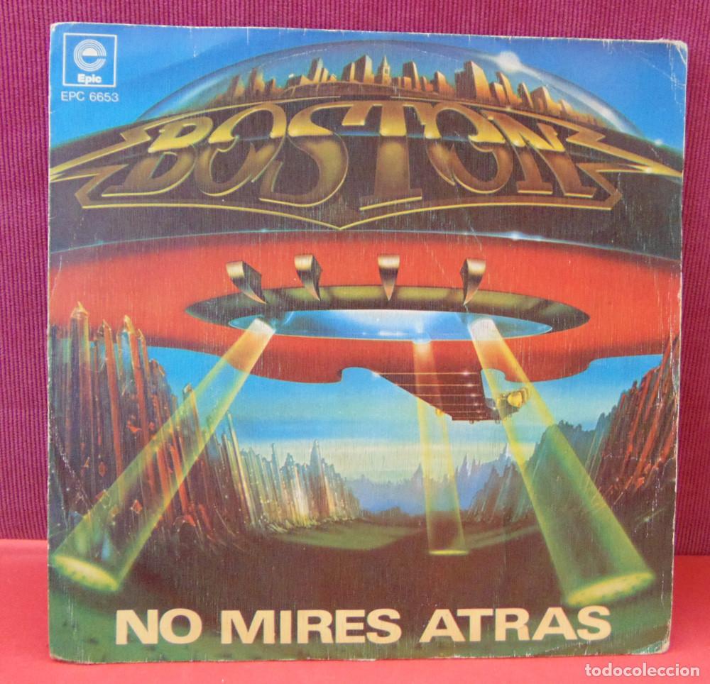 Discos de vinilo: Boston &ndash; No Mires Atr&aacute;s - SINGLE 1978 - Foto 1