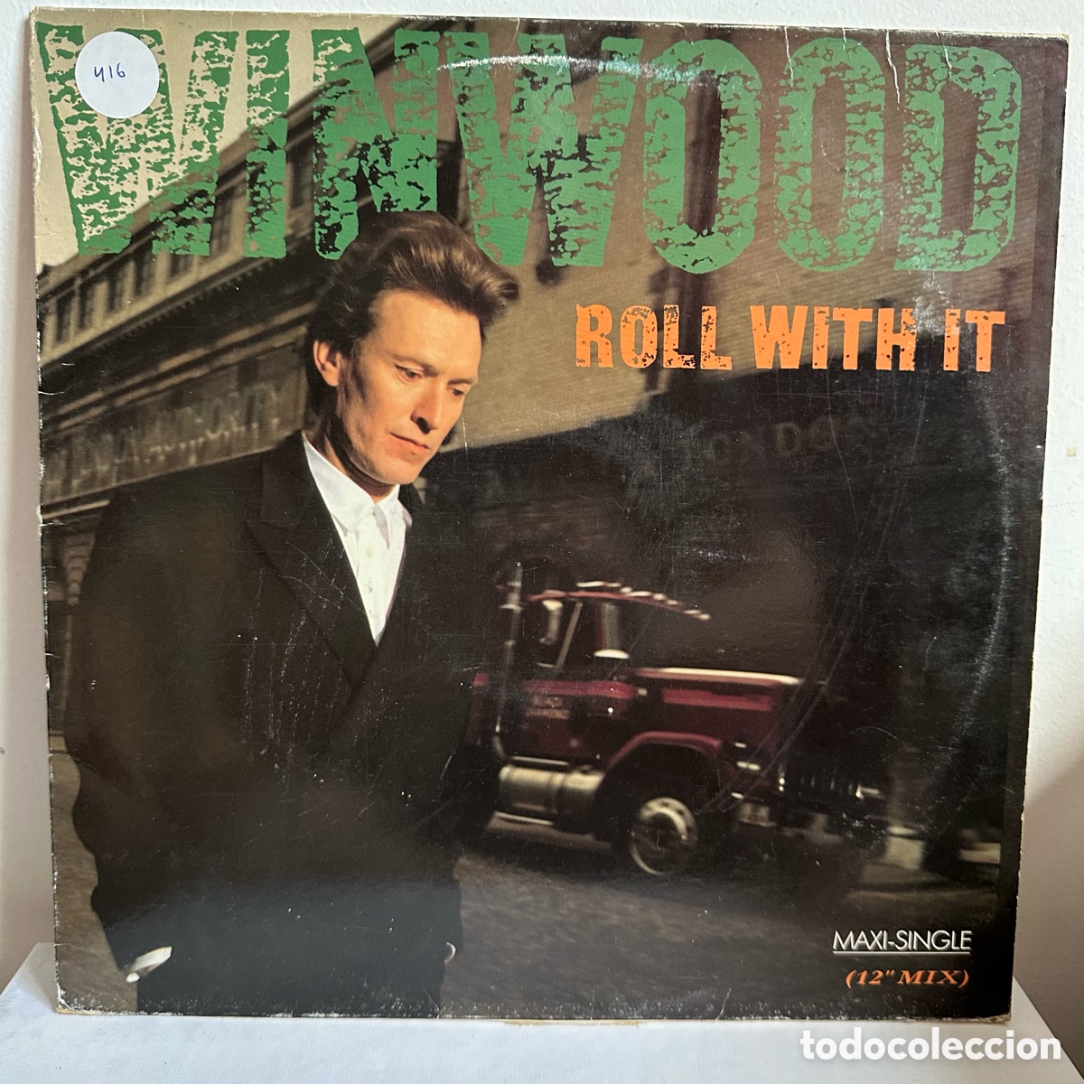 Discos de vinilo: Steve Winwood - Roll With It (12&rdquo;) - Foto 1