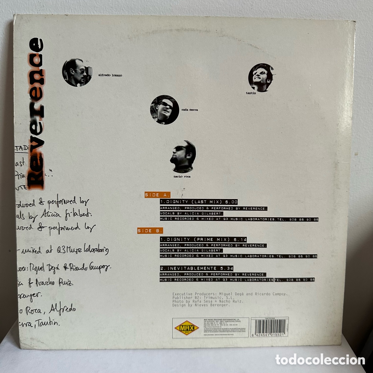 Discos de vinilo: Reverence - Dignity (12&rdquo;) - Foto 2