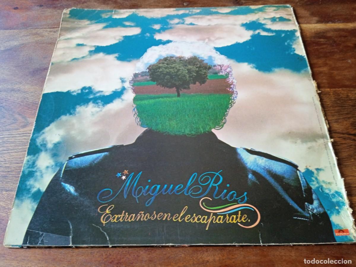 Discos de vinilo: Miguel Rios - Extra&ntilde;os en el Escaparate - Lp original Polydor 1981 - Foto 2