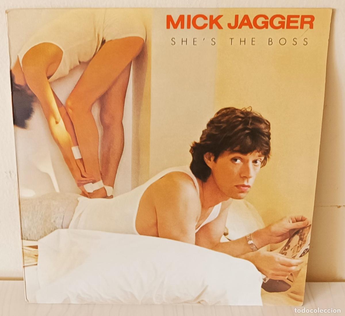 Discos de vinilo: MICK JAGGER - SHE&acute;S THE BOSS CBS - 1985 - Foto 1