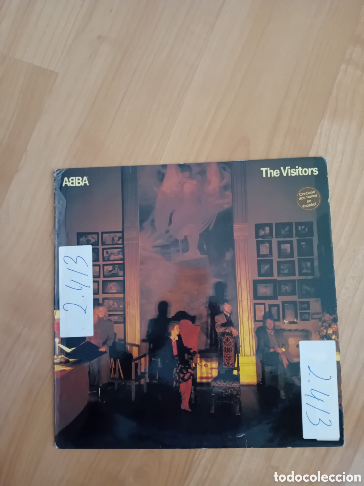 Discos de vinilo: ABBA. THE VISITORS. LP - Foto 1