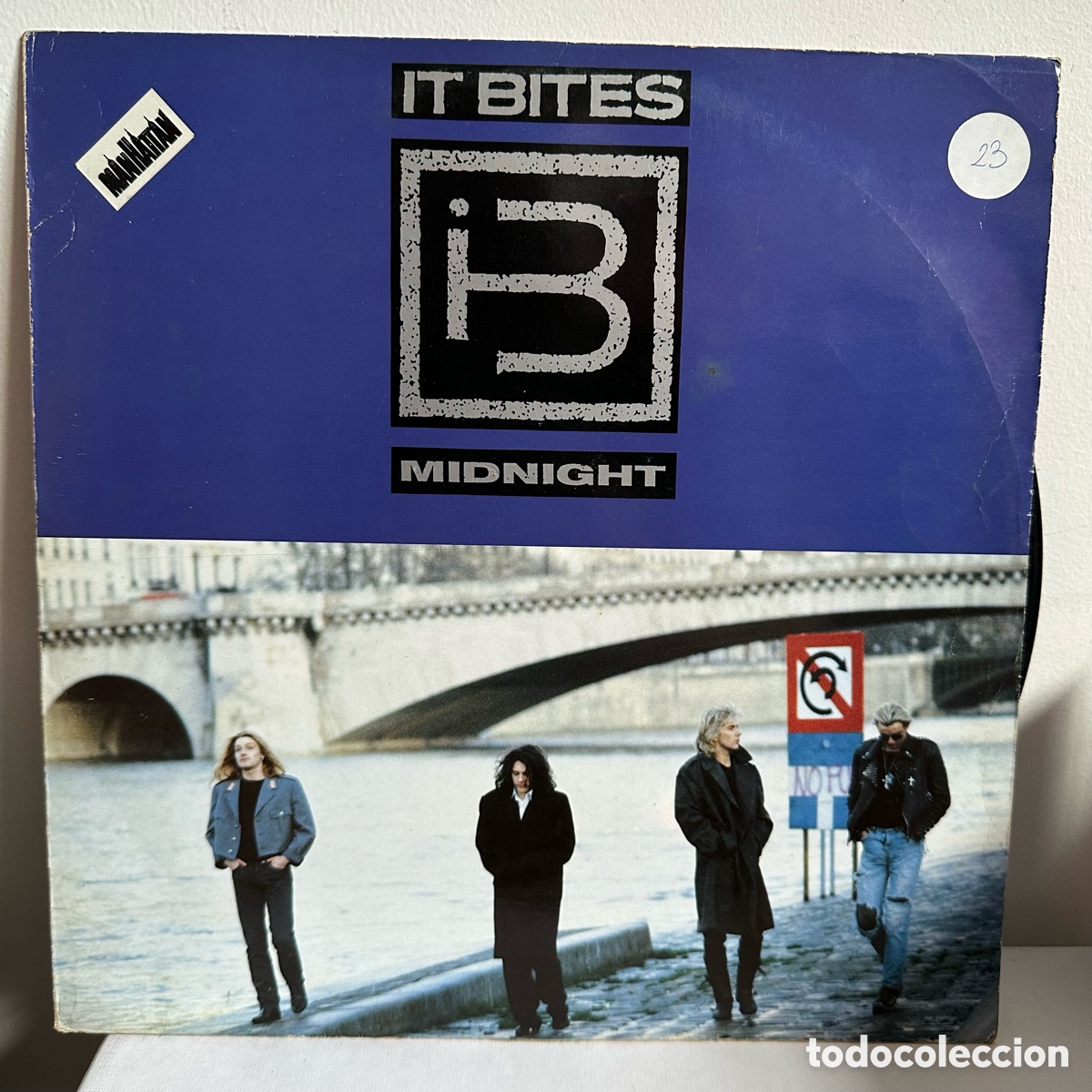 Discos de vinilo: It Bites - Midnight (12&rdquo;, Single) - Foto 1